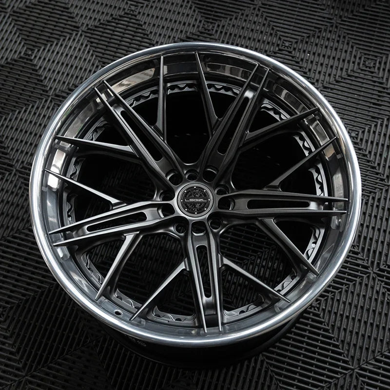 Rapid Vehicles Forged 5x130 5x114.3 5x112 18 20 22 24 26 Inch Gloss Black Forged Wheel for bmw...