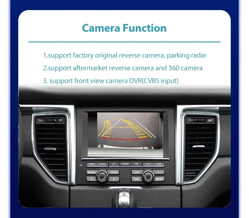 Wireless CarPlay6.5" 8.8 '10.25" For Ferrari F12 F458 812 F488 F8 Potorfino Android mirror link AirPlay CarPlay function