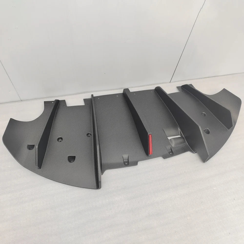Suitable for Car Part Dry Carbon Fiber Rear Bumper Diffuser Lip Exterior Trims for Lotus Emira 2021+