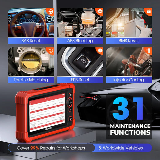 Rapid Vehicles New LAUNCH X431 CRP919X OBD2 Scanner Professional Automotive Scanner Launch...