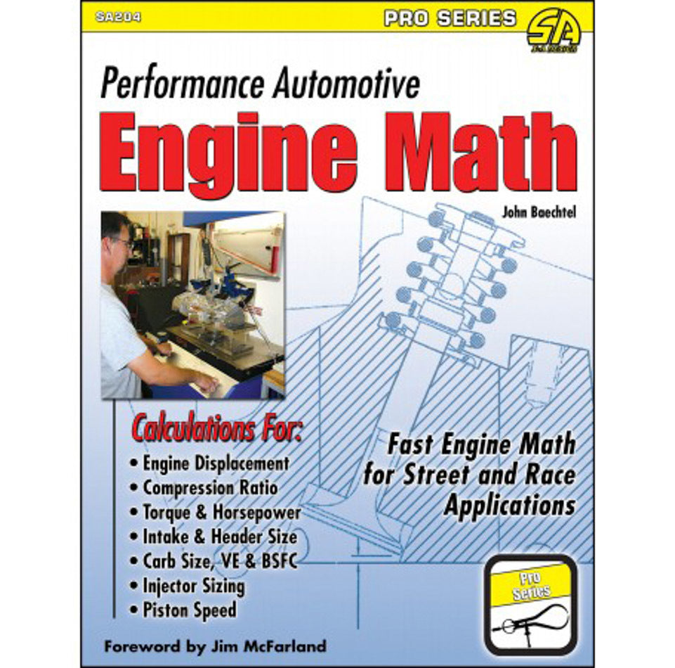 Performance Automotive Engine Math - SA204
