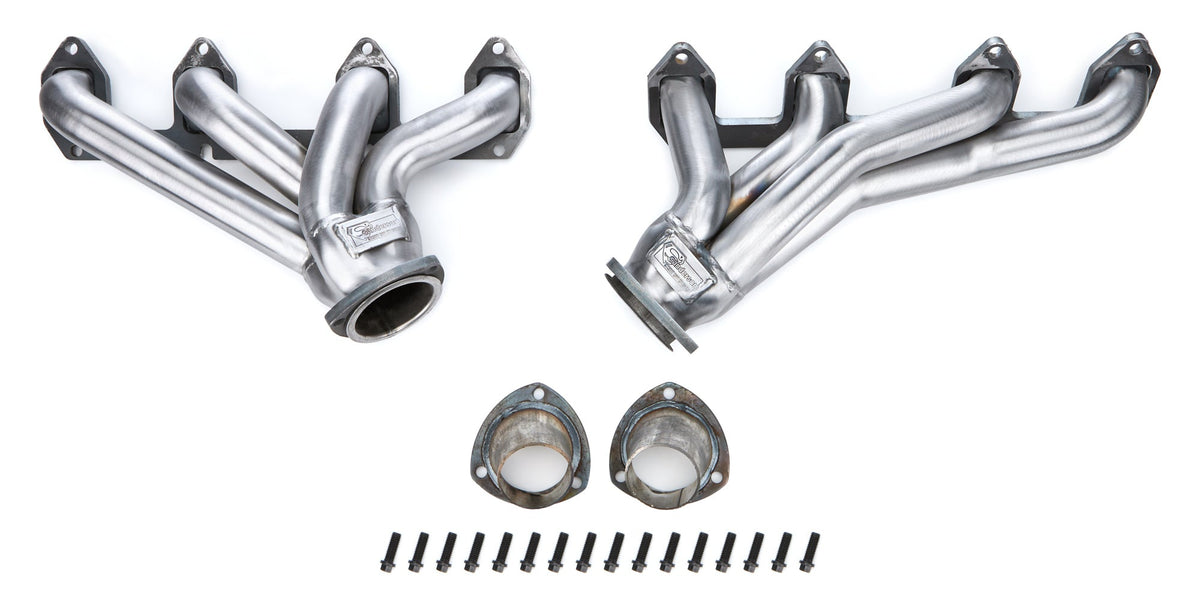 Headers Ford 332-428 Engines Block Huggers - FF391P
