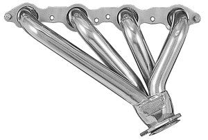 Silver Ceramic Headers Block Huggers - LS150SEC