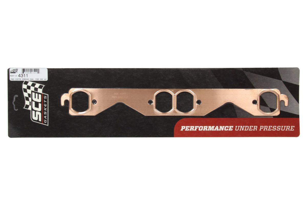 SBC Copper Exhausts Gasket - 4311