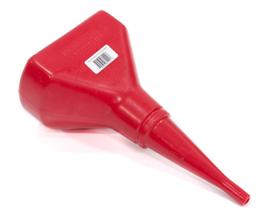 Funnel - 8in D-Shape Red - 6114R