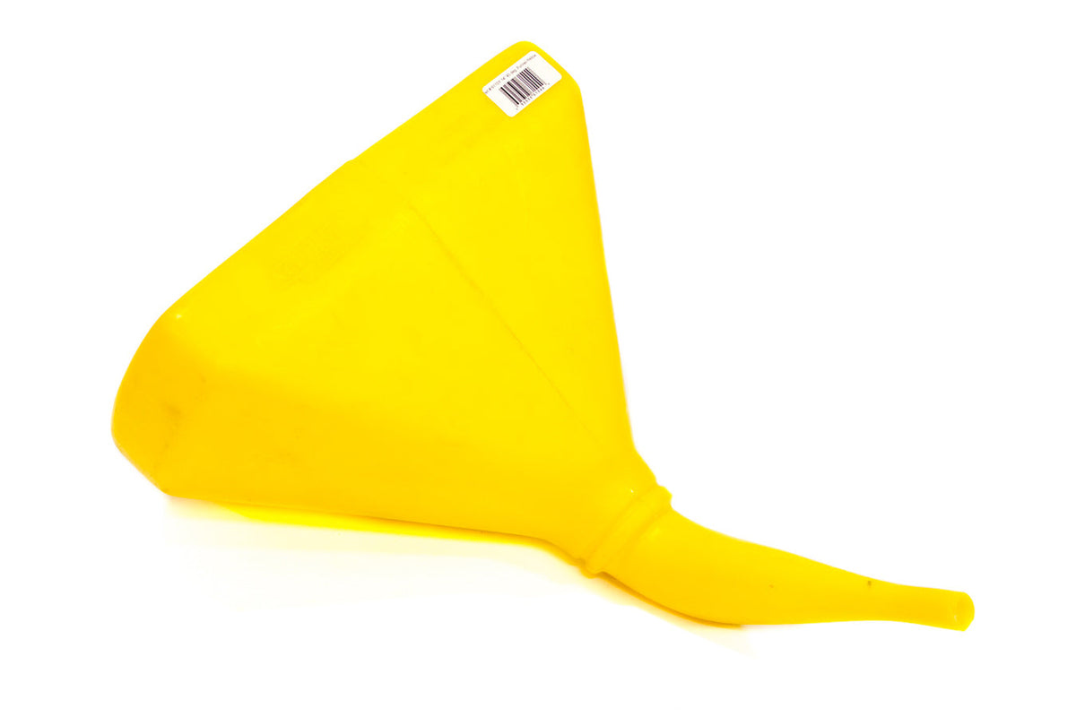 Funnel - 14in 45 Deg. D-Shape Yellow - 6115Y