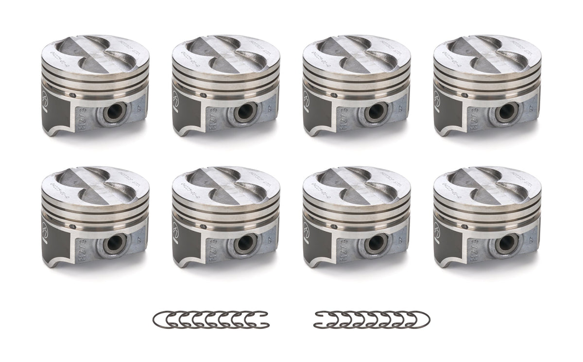 8 Pack Set Cast Pistons - H273CP