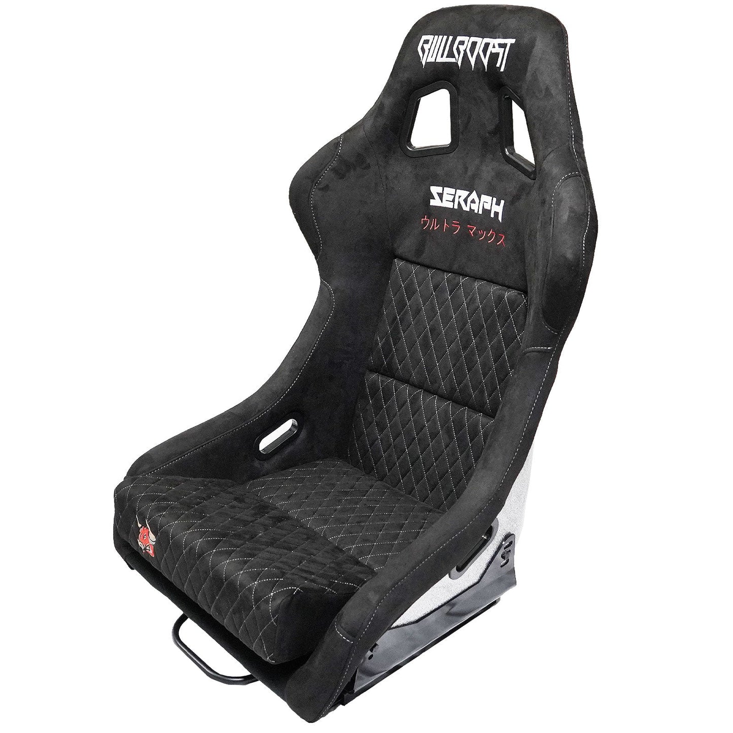 Bull Boost Adjustable Racing Lowered Ultra Max Bucket Seat w/ Seat Rails