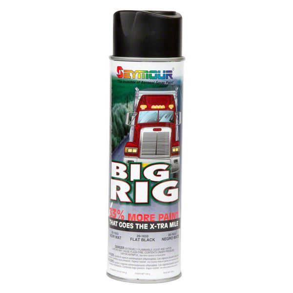 Big Rig Flat Black Paint - 201633