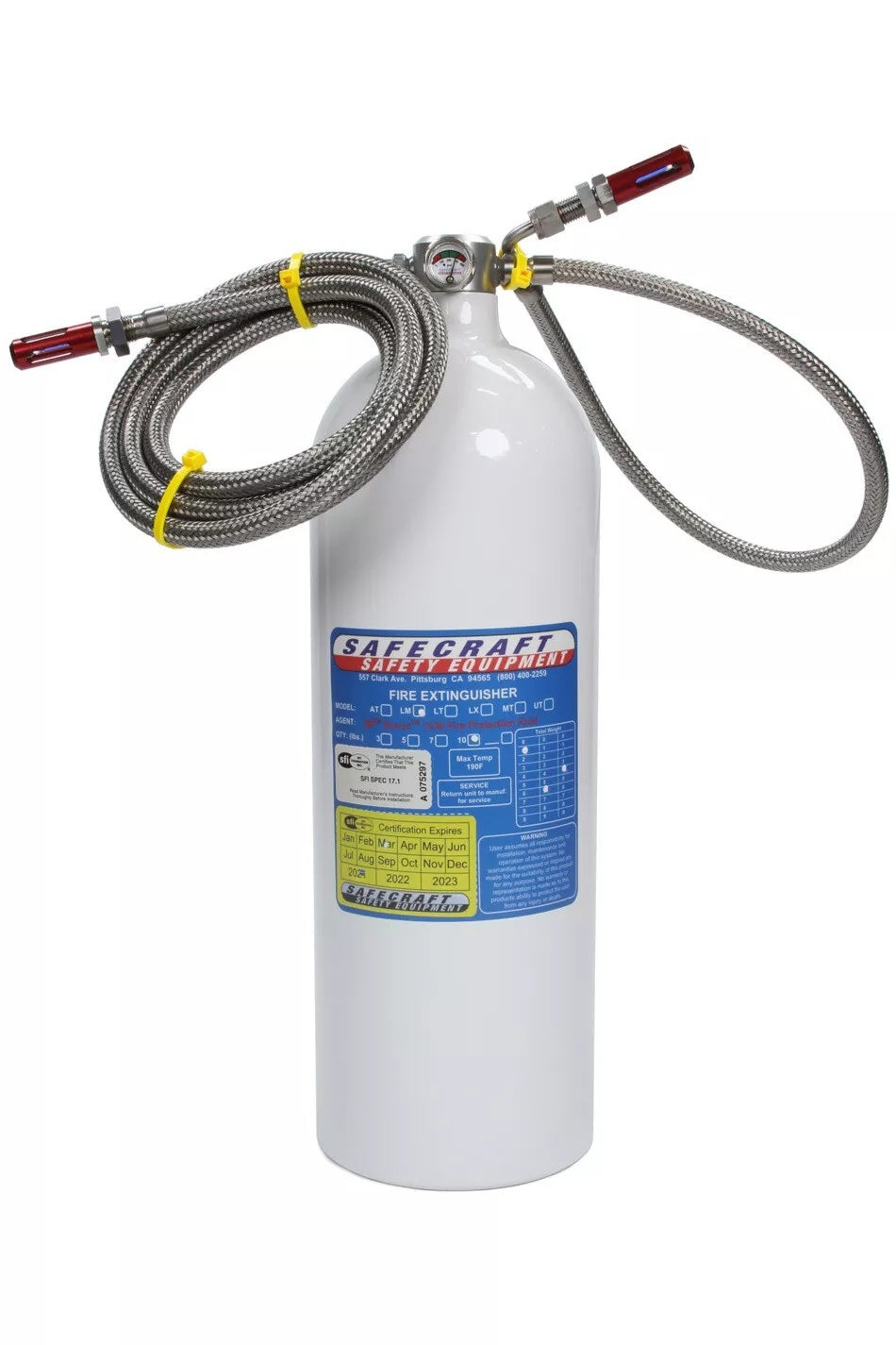 Fire System 10lb Fluoro FS Automatic Onlys - LM10JGG2585B