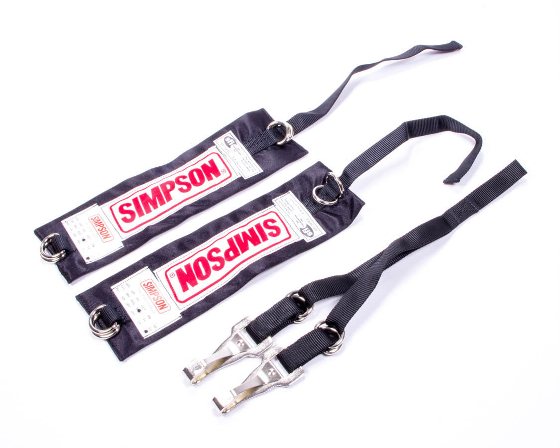 Arm Restraint-y Straps with/Hooks - 36001BK
