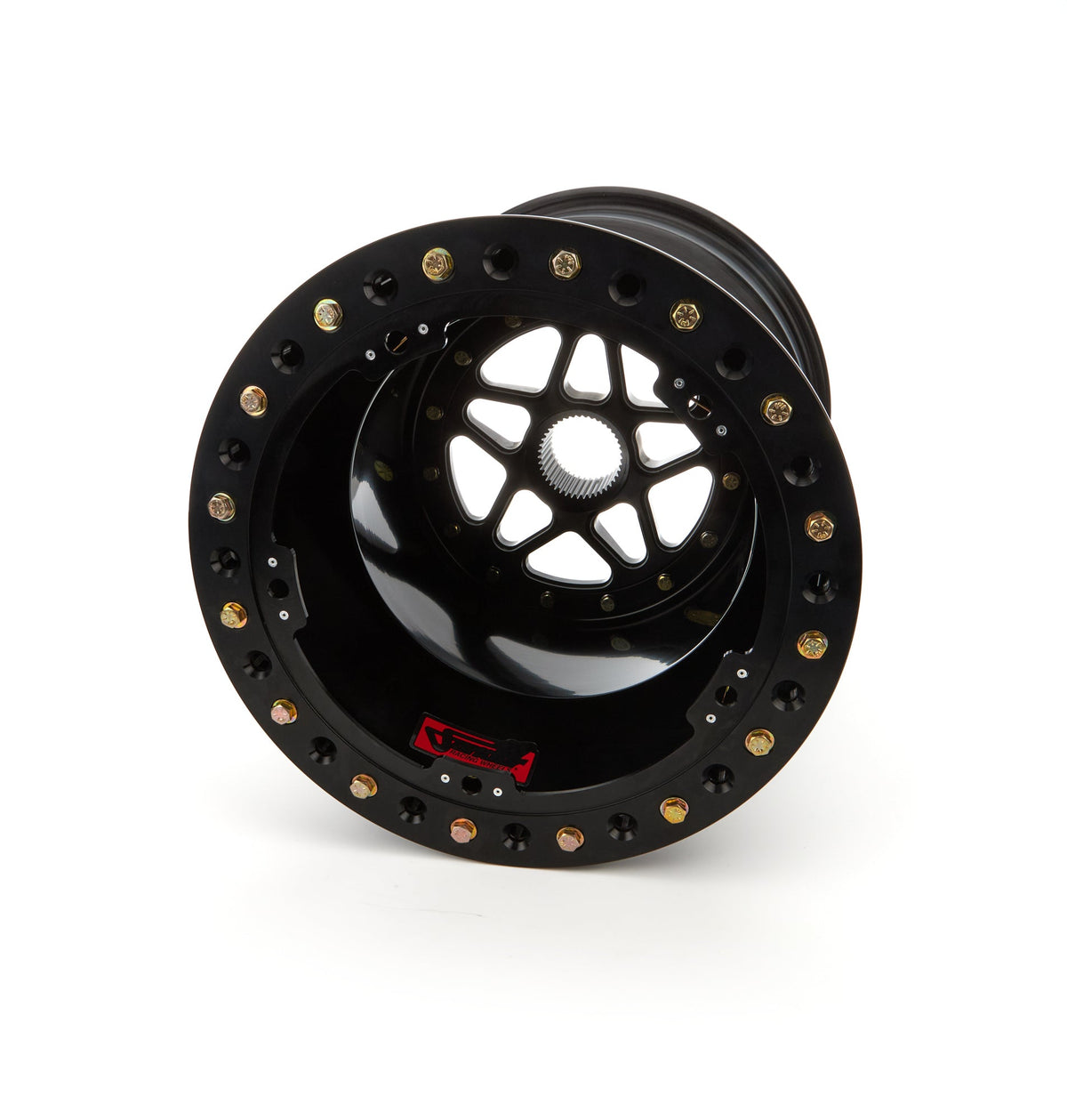 Sprint Wheel 15x17 5in BS Out Side Lock Black - S15175SO2B