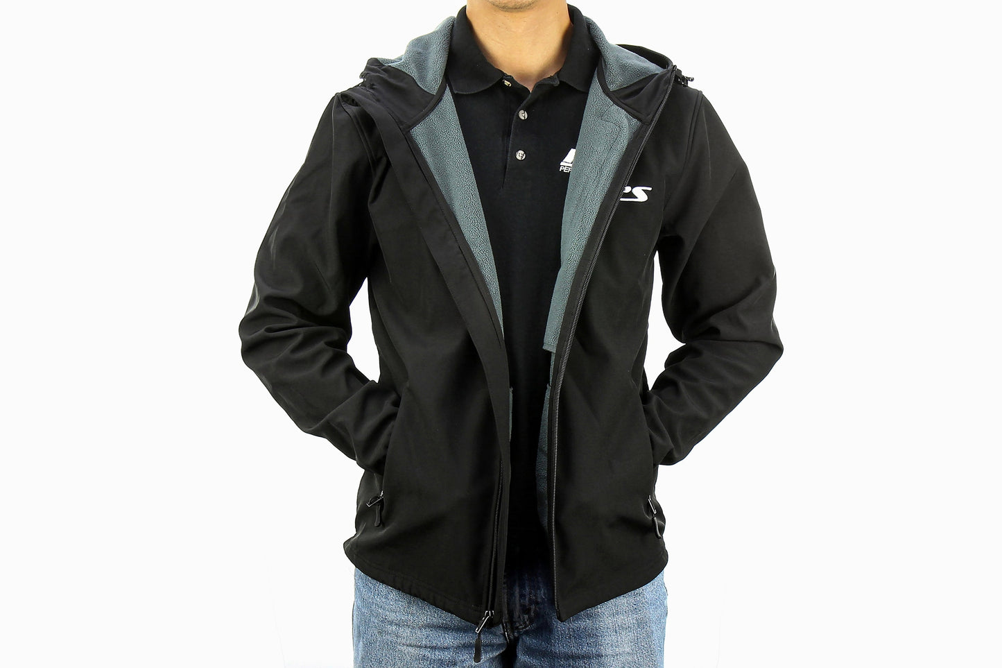 HPS Performance Products Black Softshell Jacket