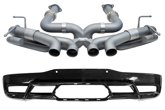 SOUL Performance Chevrolet C8 Corvette SOUL Z06 Exhaust Conversion Package