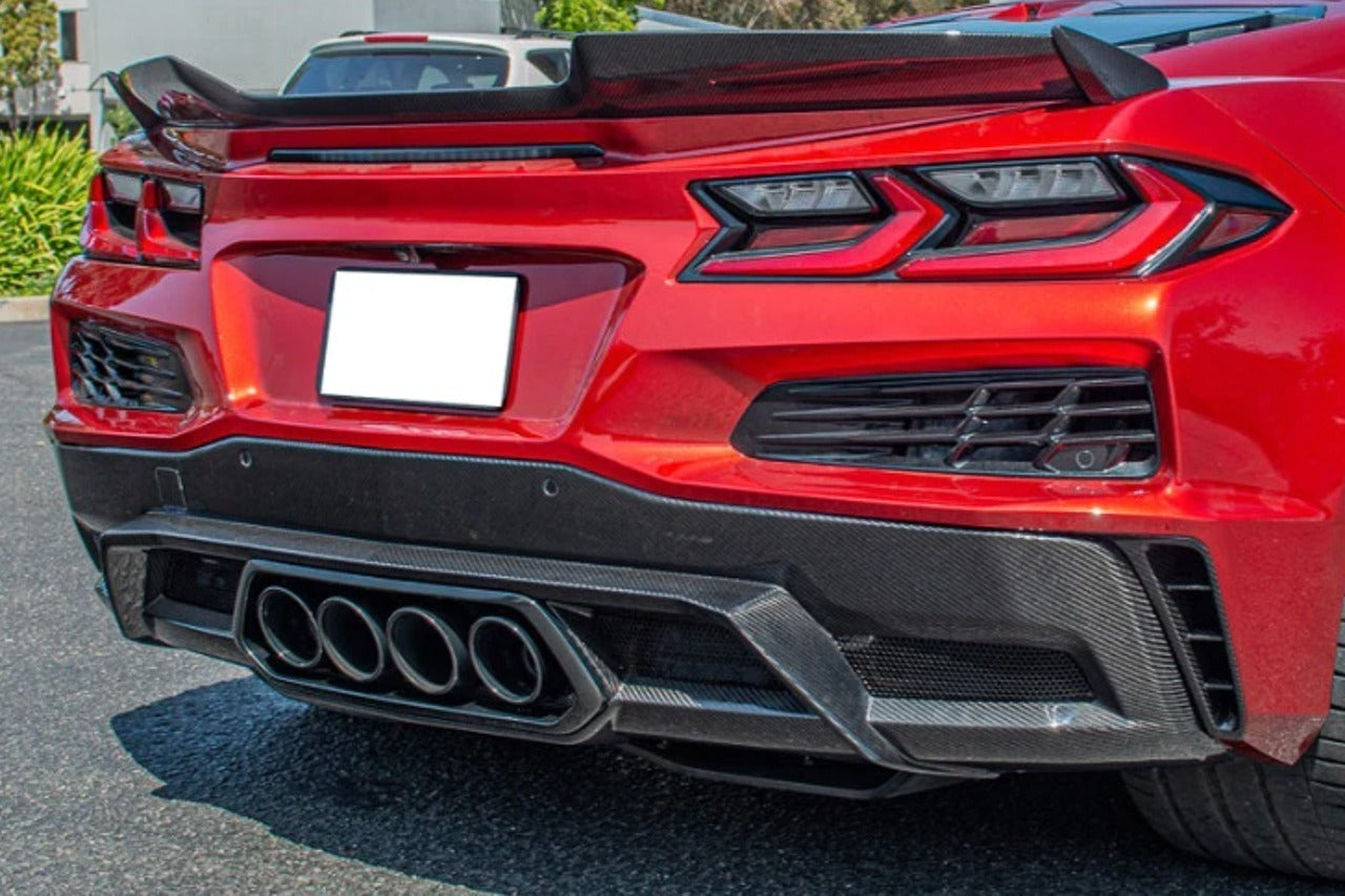 SOUL Performance Chevrolet C8 Z06 Carbon Fiber Rear Diffuser