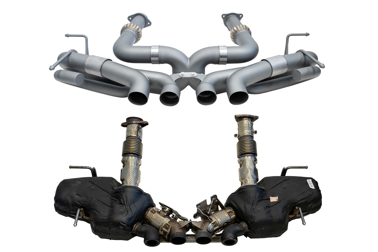 SOUL Performance Chevrolet C8 Z06 SOUL Performance Rear Exhaust System