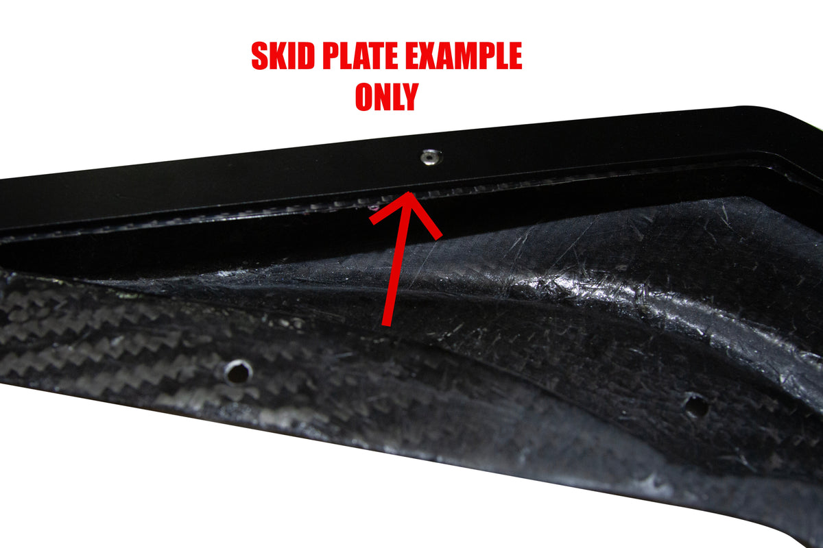 Carbon Fiber Front Airdam/ Lip-Chevrolet Corvette C6 Base