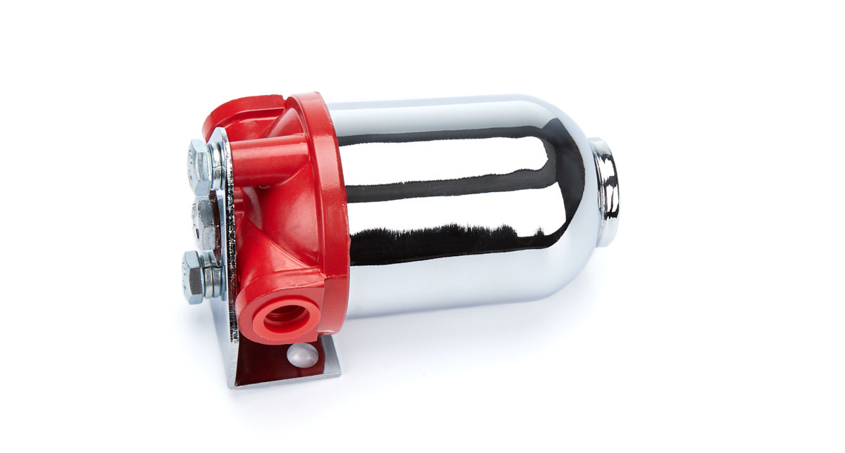 Fuel Filter 5in Tall w/Brackets and Hardware - 2897