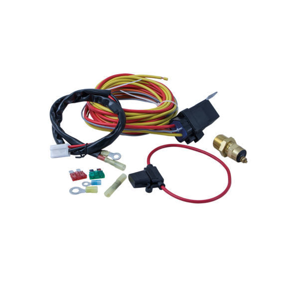 Fan Relay Kit 3/8in NPT Switch and 165-185 Deg - 3185