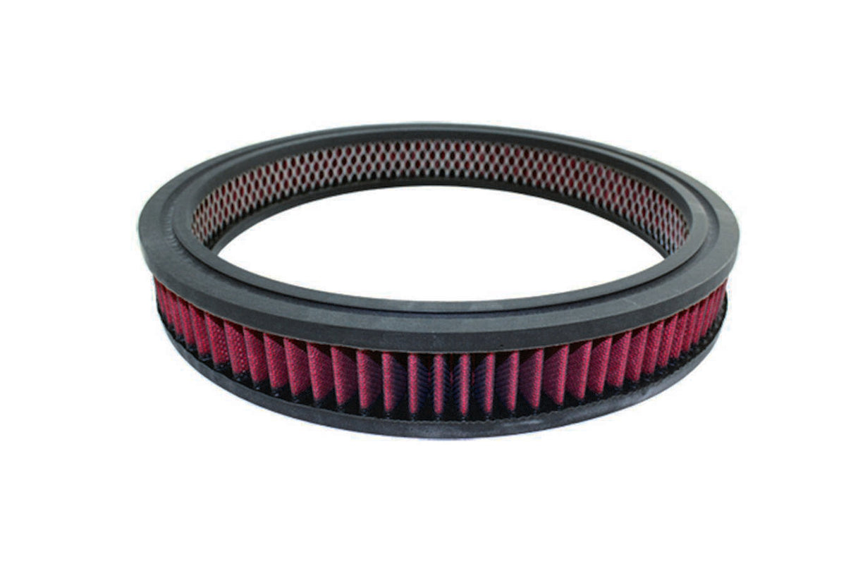 Air Cleaner Element 14in X 2in Round with Red - 7142