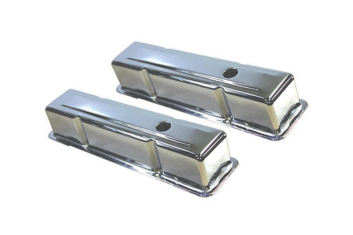 58-86 SBC Steel Tall V/C Chrome - 8195