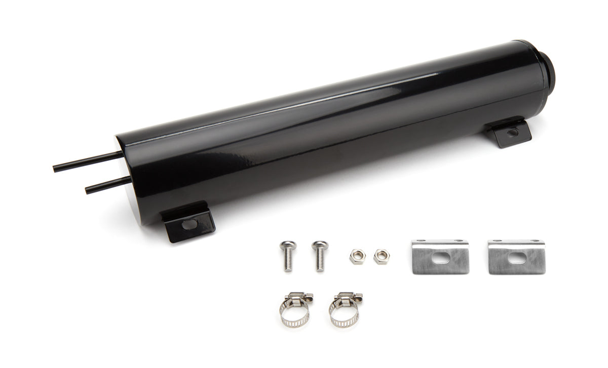 Radiator Overflow Tank 4 in x 16in Black Stainles - 9964BK