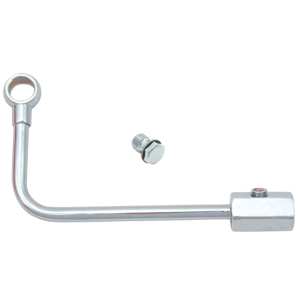 Single Feed Fuel Line W/ gauge Port 1/8in - SPE29883