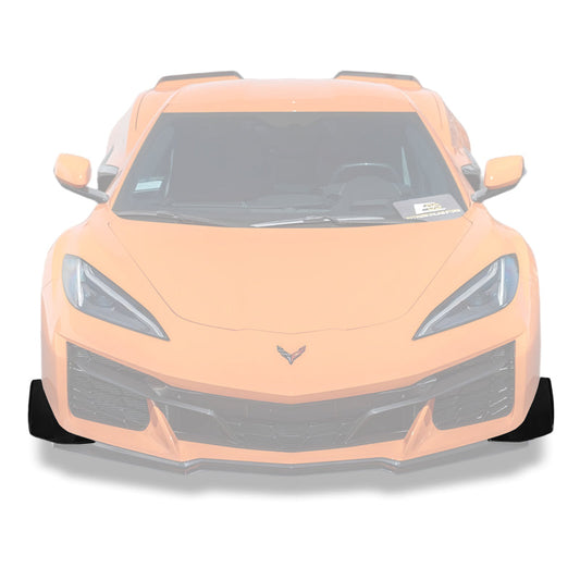 Corvette C8 Z06 / E-Ray Dry Carbon Fiber Front Side Canards — Dive Planes