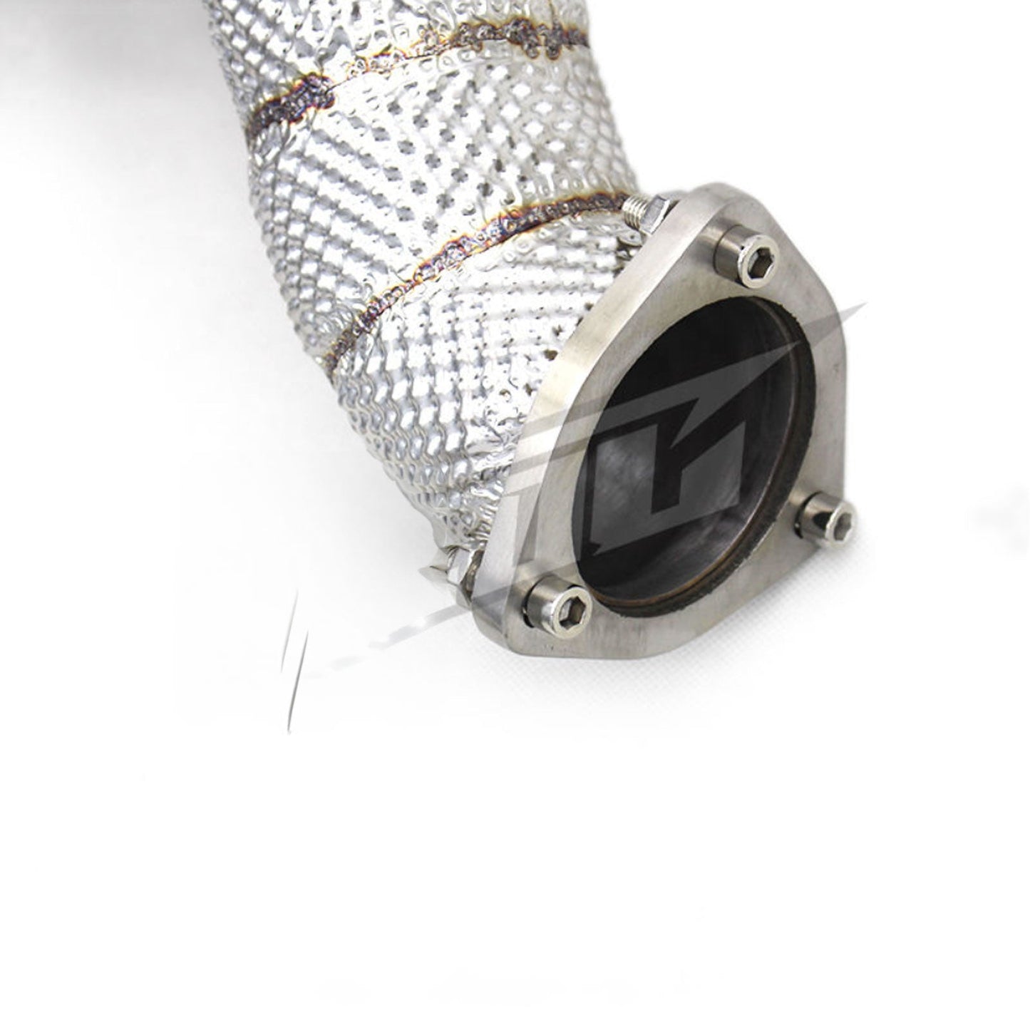 High Flow Catted 304 Stainless Exhaust Downpipe for Audi RS Q8 SQ8 4.0T