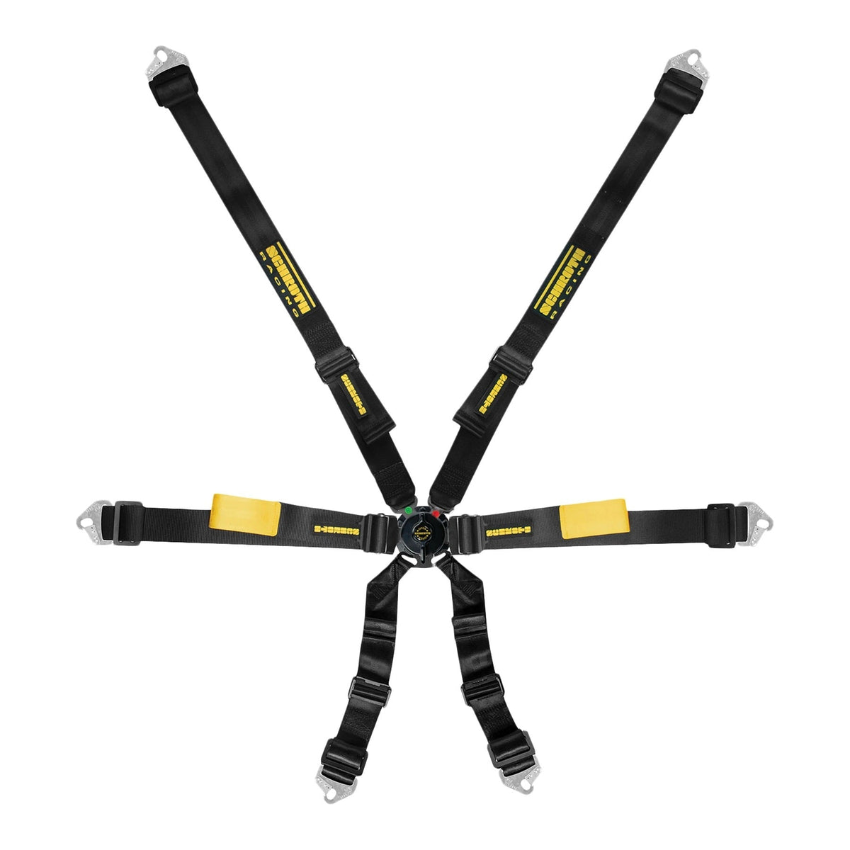 Harness 6pt Enduro Black Shoulder & Lap - SR94510031