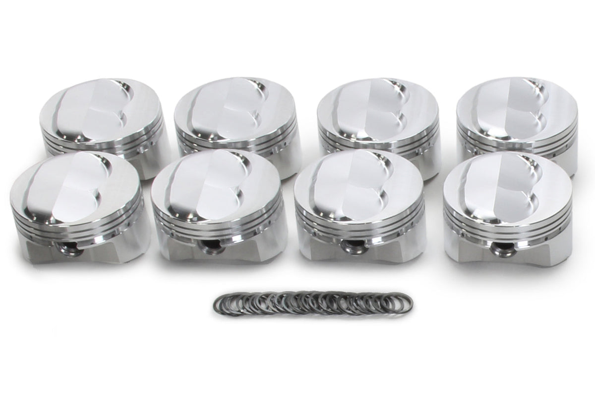 SBC Domed Piston Set 4.165 Bore +4cc - 142025