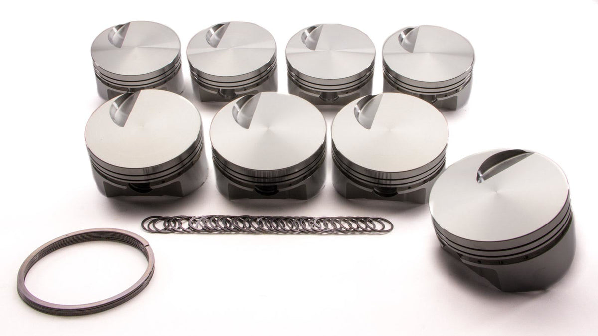 BBC Flat Top Piston Set 4.320 Bore -3cc - 142981
