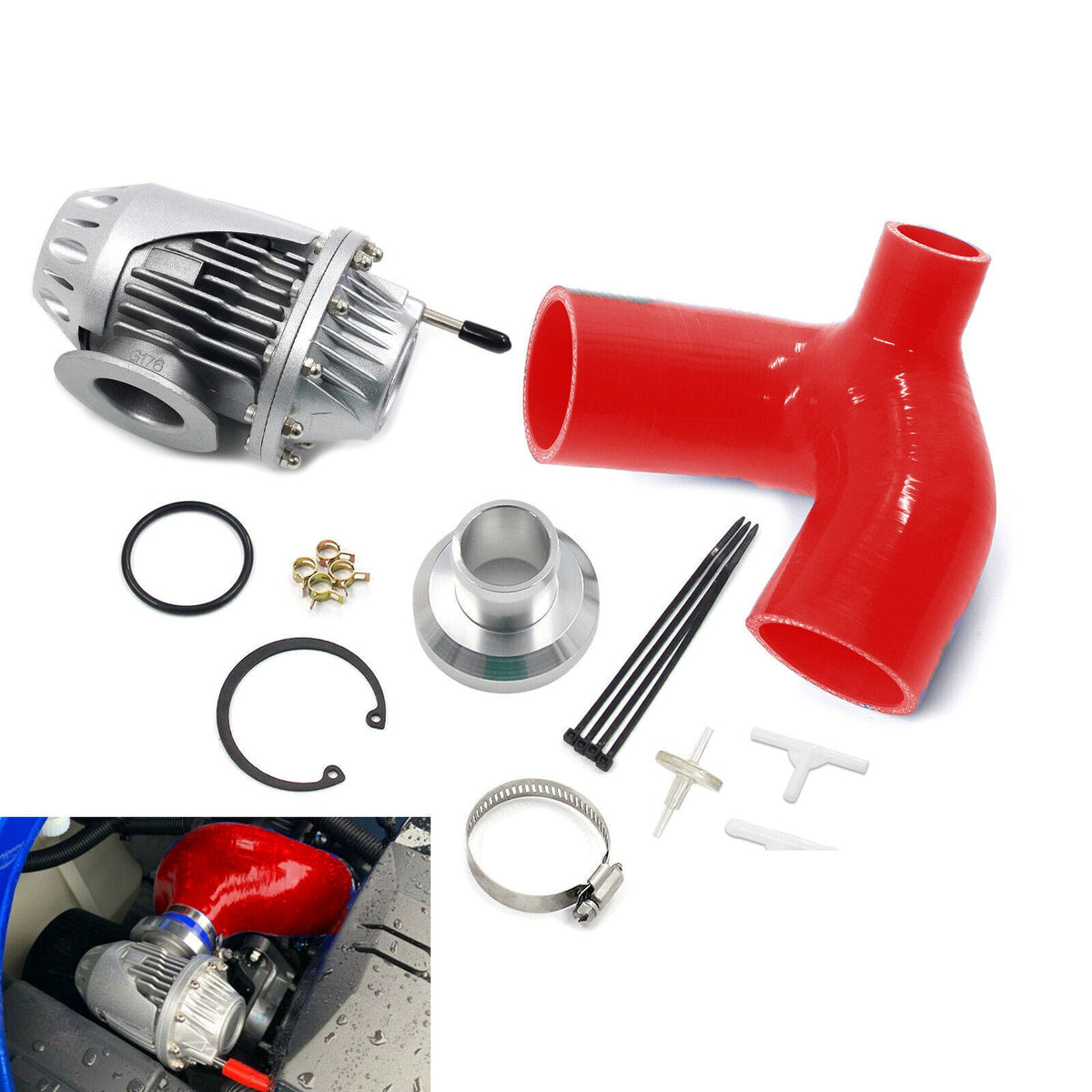 Bull Boost Performance Yamaha FZR FZS SVHO SHO FX GP1800 Supercharger Blow Off Valve BOV WaveRunner