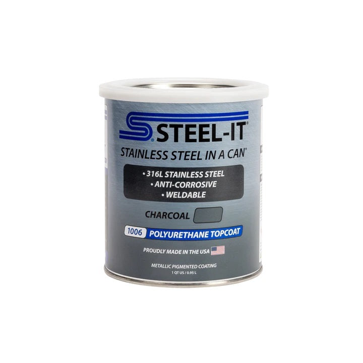 Charcoal Polyurethane 1 QT Can - FGPA1006Q