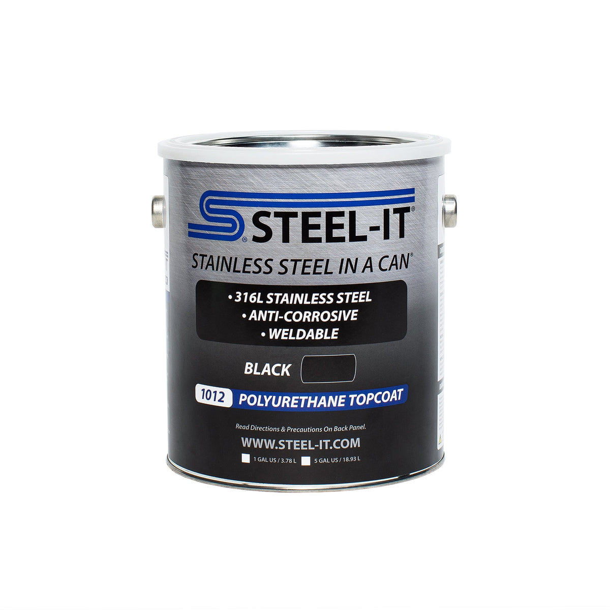 Black Polyurethane 1 Gallon - STL1012G