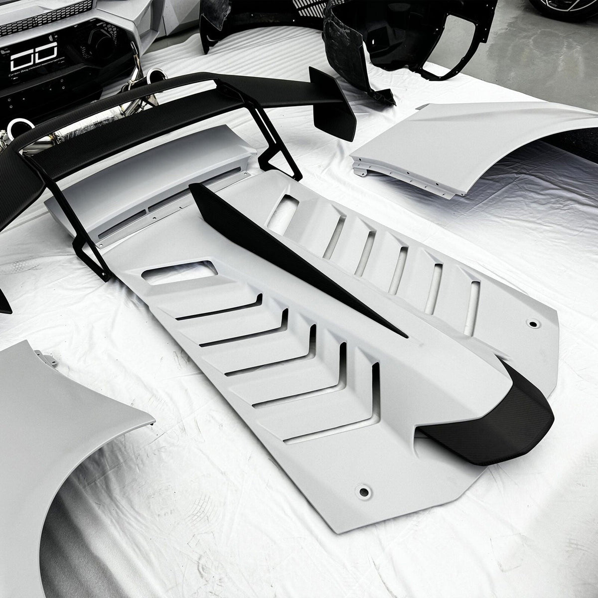 Dry Carbon STO Conversion Body Kit for Lamborghini Huracan LP580 LP610 EVO