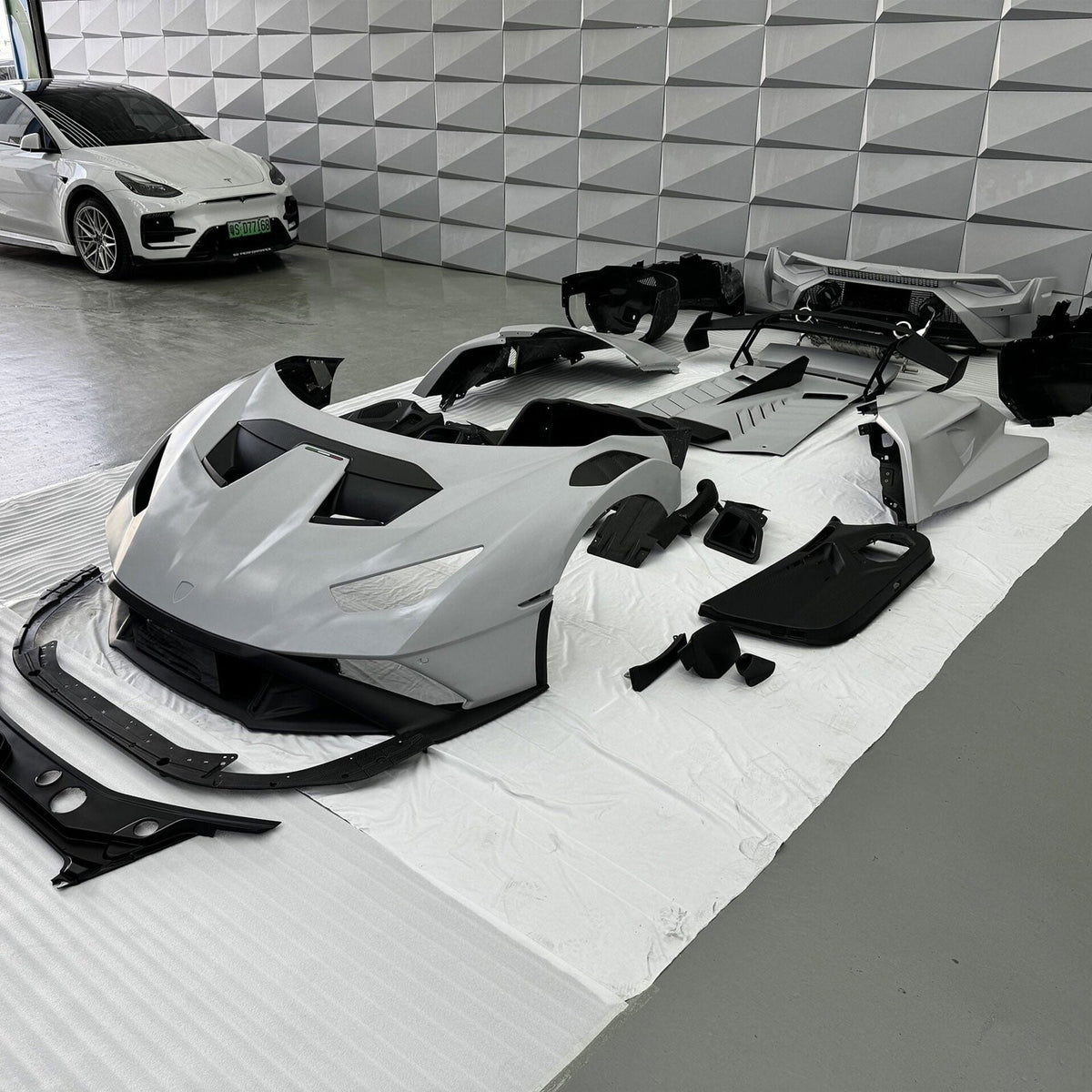 Dry Carbon STO Conversion Body Kit for Lamborghini Huracan LP580 LP610 EVO