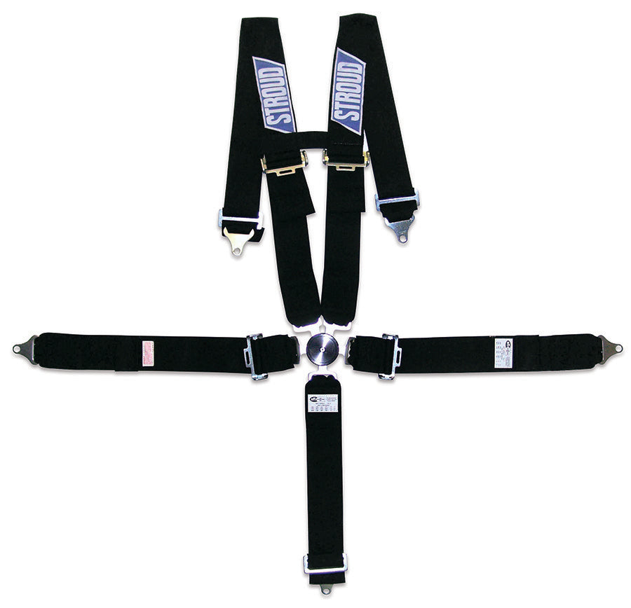 Racing Harness Kam Lock Black Individual - 2001