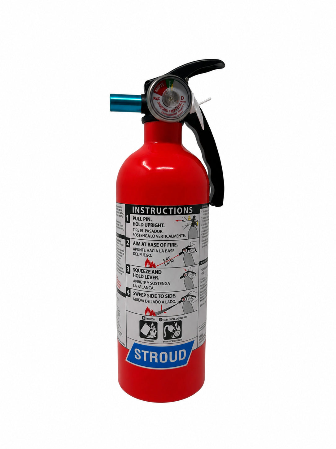 Fire Extinguisher 2lb Portable Class BC - 9100