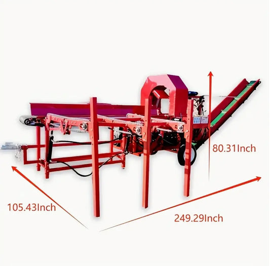 Rapid Vehicles High power firewood processor 45 ton multi-function hydraulic log splitter 20HP HONDA