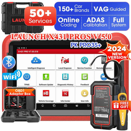 Rapid Vehicles New LAUNCH X431 PROS V5.0 Car Diagnostic Tools Automotive OBDII Scan Tool Auto...