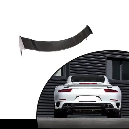 Rapid Vehicles Dry Carbon Fiber Rear Trunk Wing Spoiler For Porsche 911 991 Turbo S 2-Door...