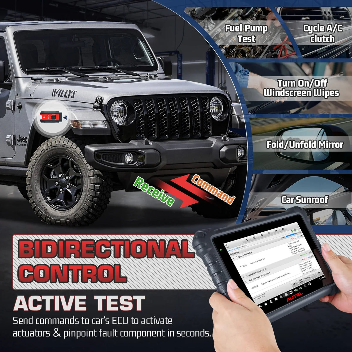 Rapid Vehicles Autel MK906 PRO MK906Pro Автомобильный диагностический инструмент с аппаратным...