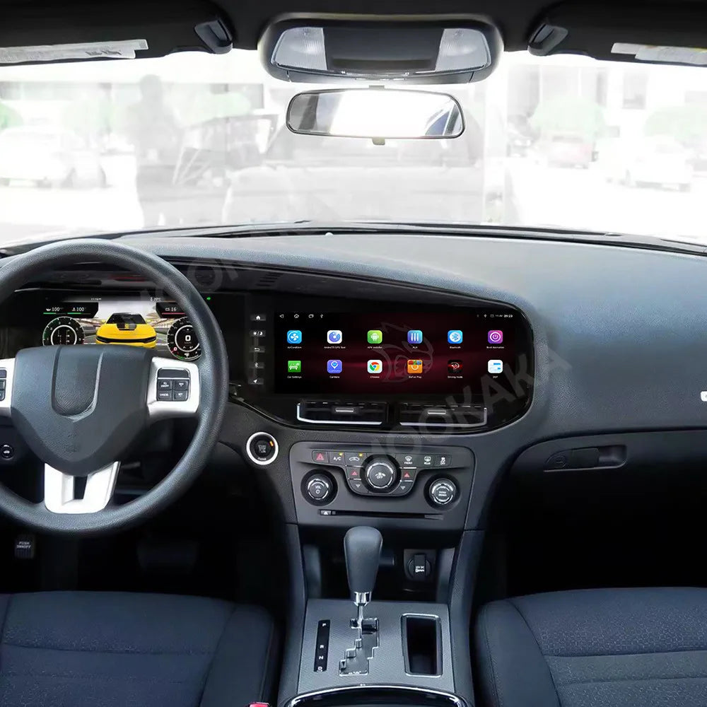 Rapid Vehicles 12.3inch Android 13 Touch Screen 8+256GB Car Stereo For Dodge Charger 2011-2019...