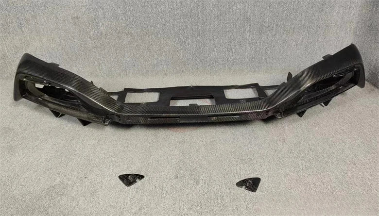 Body Kit TM Style Dry Carbon Fiber Front Bumper Lip Side skirt rear diffuser hood for Aston Martin Vantage 2018-2019
