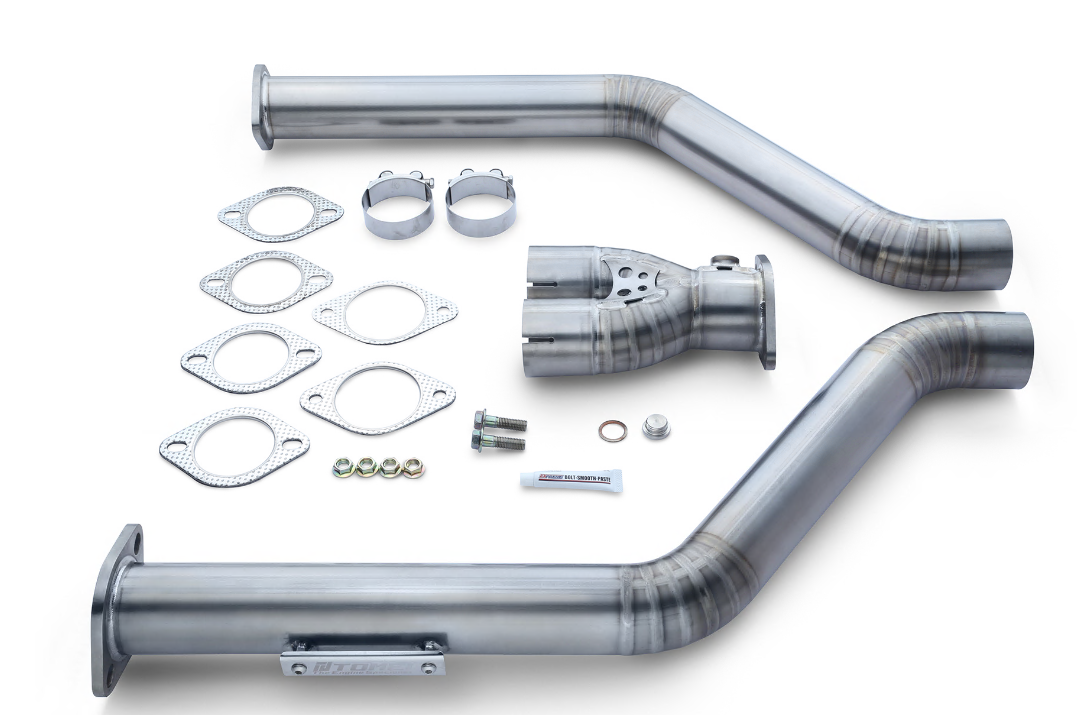 FR SPORT Tomei Expreme Ti Full Titanium Y-Shape Mid Pipe Kit Infiniti fits Q50 Q60 400Z TB6110-NS21A