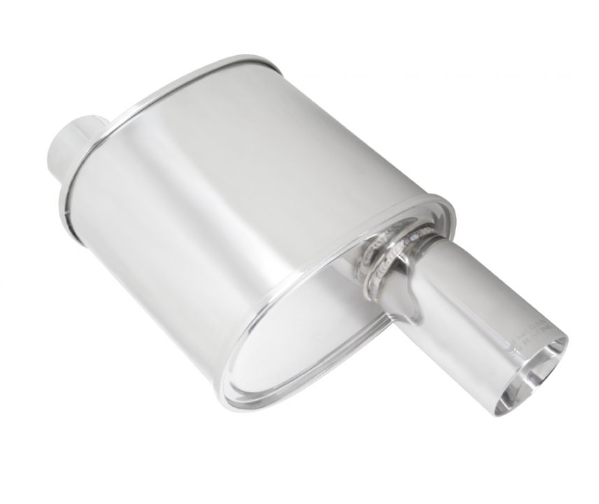 FR SPORT Megan Racing - Universal Exhaust F-RT Turbo Muffler 3" Pipe 3.5" Single Various Finishes...
