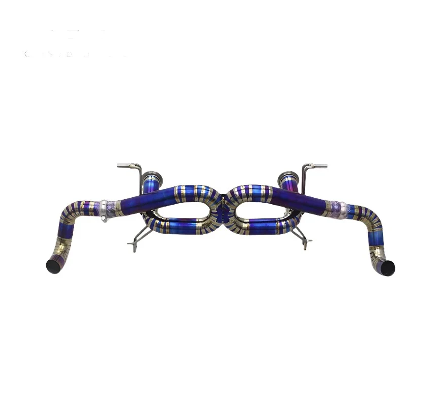 Titanium True F1 Valved Exhaust System for Audi R8 2008–15 Type 42