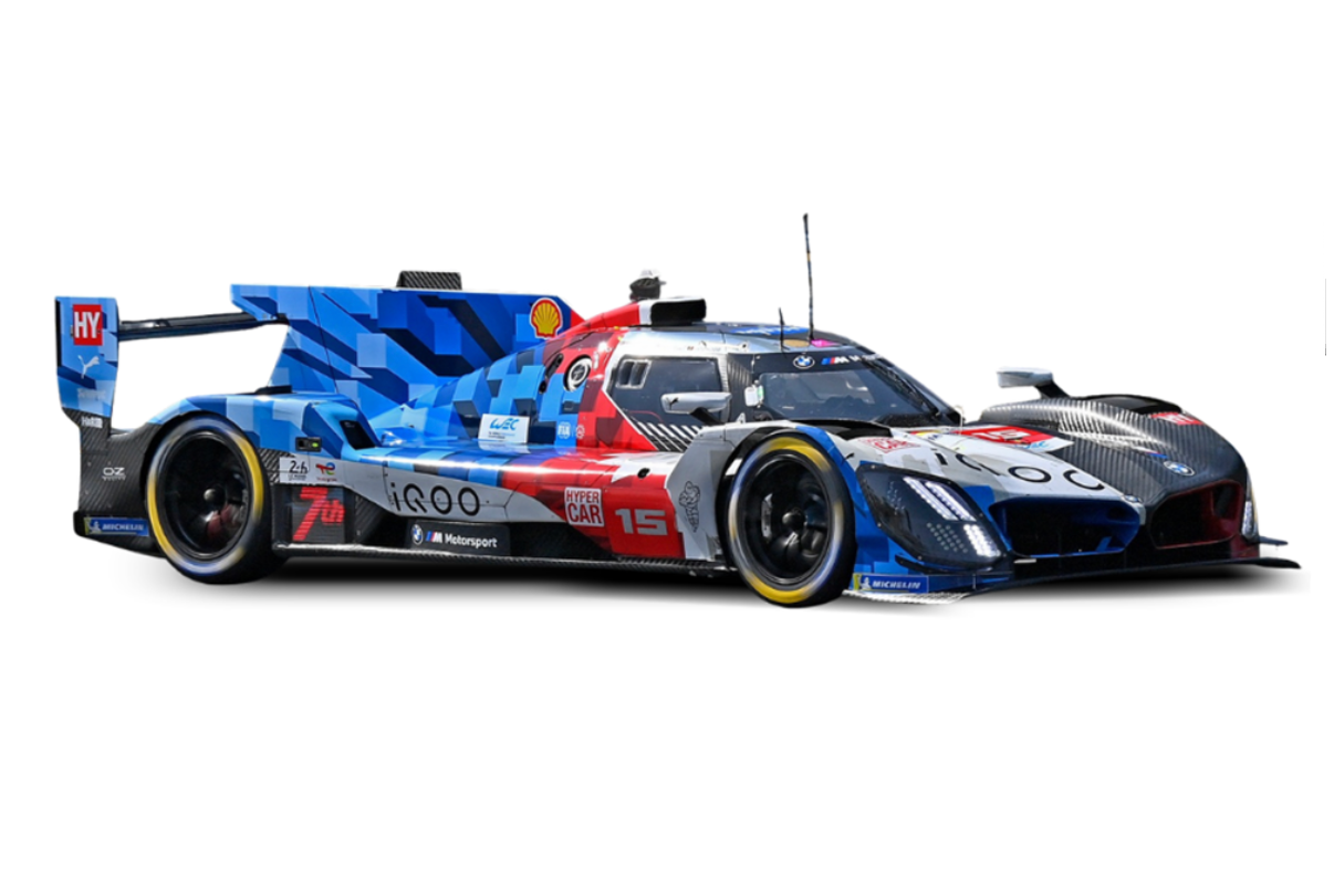 Solido BMW M Hybrid V8 LMDh #15 Team WRT WEC Le Mans 2025 Camo 1:18