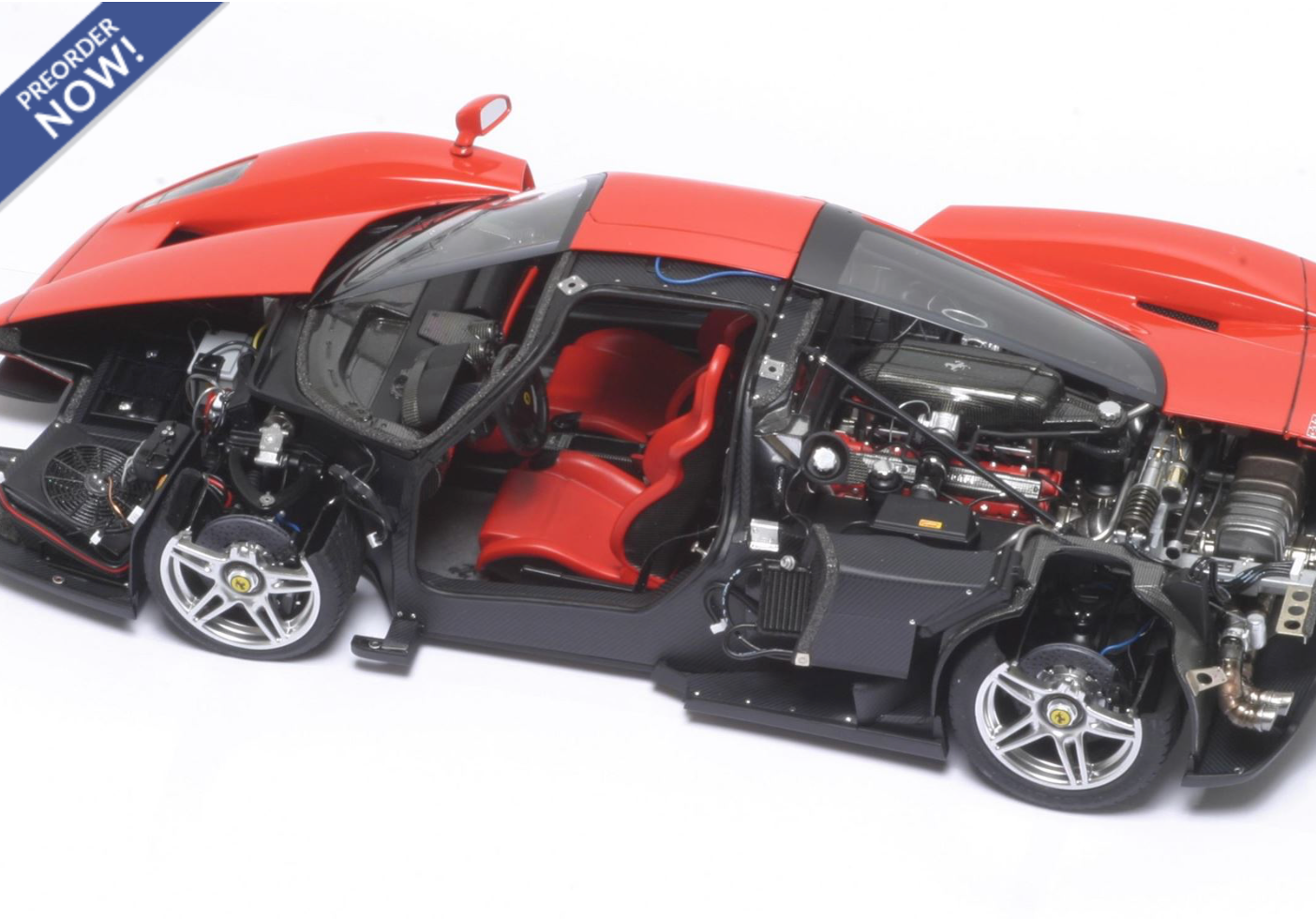 BBR 2004 Ferrari Enzo Ferrari Rosso Corsa (Red) 1:18